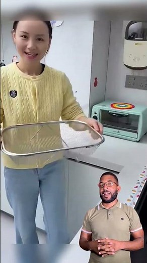 Miren este colador es eficiente para lavar vegetales y escurrir losas mientras friegas