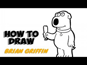 How to Draw Brian | Family Guy | Easy Drawings