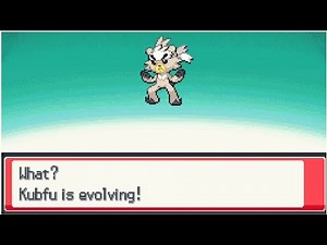 How to evolve Kubfu into Urshifu - Pokemon HeartGold Generations 2.0