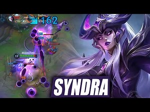 Wild Rift Syndra Gameplay | New Champion (Build & Runes)