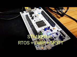 STM32 HAL RTOS + LWIP + MQTT TESTING