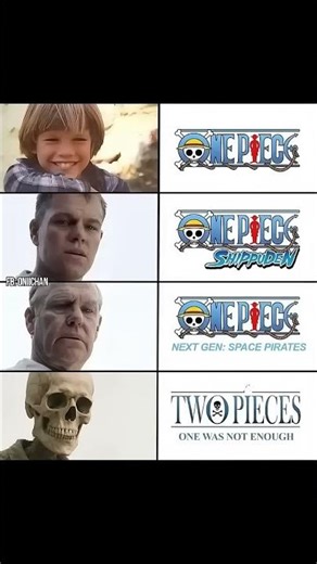 Onepiece into two piece ☠️#onepiece