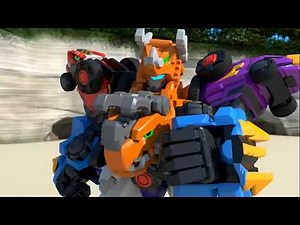 Dino Masters Fights Against Evil | Dinosaur Robot | Superhero Cartoons | Dinosaur Hero Master
