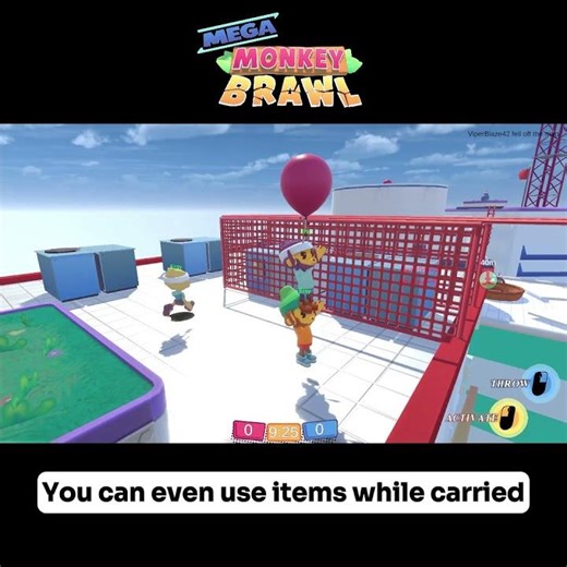 Mega Monkey Brawl | Exploit Turned Game Mechanic