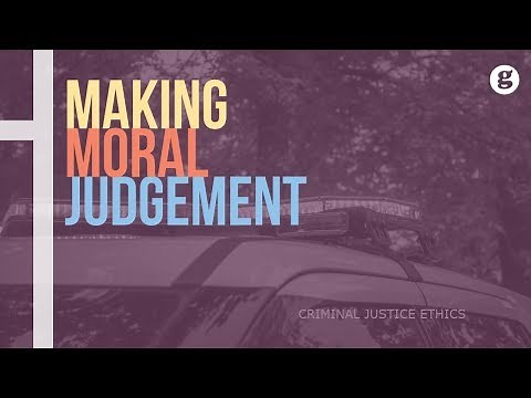 Making Moral Judgement