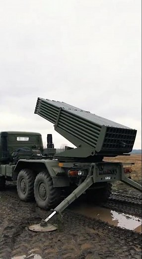 Raw Power: MLRS Rocket Launcher Full Salvo 🔥 #military #shorts #viral #fyp #foryou #trending