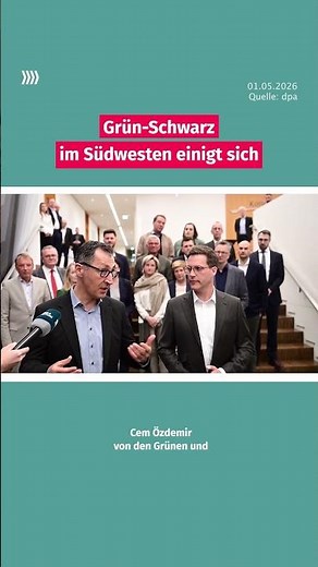 Coalition agreement reached: Green-Black coalition in the southwest agrees