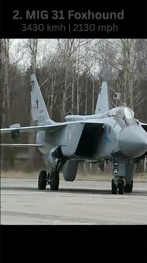 Top 5 Fastest Fighter Jets Ranked #military #army