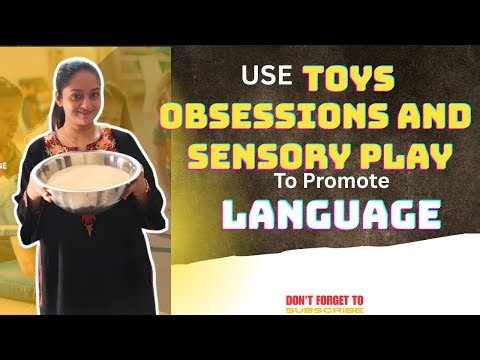 Language Development Through Sensory play | Speech Therapy | Pay Based Speech Therapy at home |