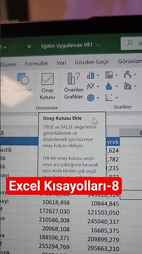 Check the Box in Excel! ✅ New Checkbox Feature (Excel 365) 🖌️ (Day 8) - Ömer BAĞCI