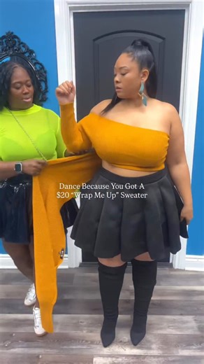 Cultures Closet Plus Size Boutique on Instagram: "Very Special ✨ $20 “Wrap Me Up” Sweater Sale Extended Until They’re SOLD OUT.. Click The 🔗 In Our Bio To Shop 🛒 www.culturescloset.com @iamsheenashardae is wearing a 1X/2X #curveculture #culturescloset #sweaters #warmsweater #plussizefashion #plussizestyle #plussizeedition #plussizeboutique"