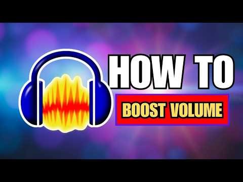 Audacity 3.7.7: How To Boost Low Volume Audio Without Losing Quality | Best Settings!