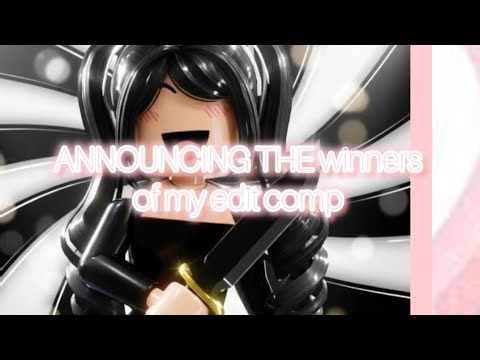 ANNOUNCING THE EDIT COMP WINNERS *EARLY*