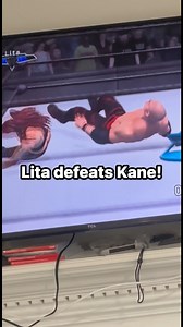 Bah Gawd! Lita has defeated the Big Red Machine! #Kane #Lita #SmackDownvsRaw #WWE #VideoGames #WWG | WWG-World Wrestling Gamertainment