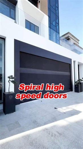 Aluminum alloy spiral fast rolling shutter. #aluminium #doors #door #window #windows #slidingdoor #interiordesign #homedeco #foldingdoor #tottme | Tottme Engineering