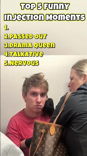 Top 5 Funny Injection Moments #shorts #funny #comedy