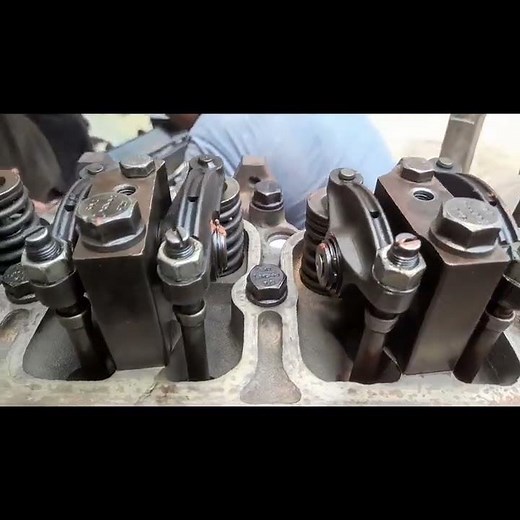 Cummins- 6BT, How to fitted Rocker assembly. (English)