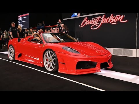 SOLD! 2007 Ferrari F430 F1 Spider - BARRETT-JACKSON 2025 SCOTTSDALE FALL AUCTION
