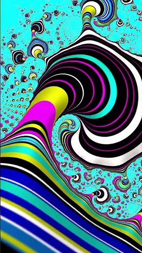 #fractalart #trippyart #mathart Mandelbrot Speed Trip Into Infinity