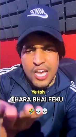 THARA BHAI FEKU 🤣 #carryminati #tharabhaijoginder #roast #funny #shorts