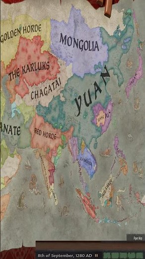 CK3 All Under Heaven Timelapse