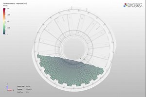 Have you seen a ball mill simulation before?Simulation of a ball mill grinding process with structural analysis to reduce wear on mill liners. The built-in FEA module of ThreeParticle/CAE can be… | Mining Doc | 31 comments