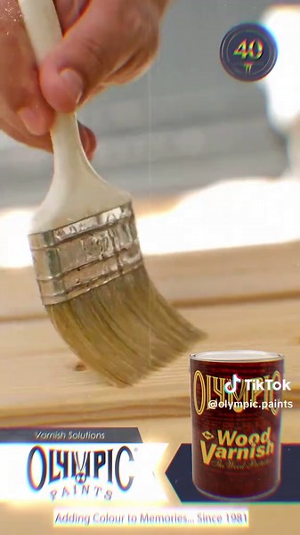 ✨ Protect and beautify your wood with Olympic Varnish! 🌟 ✅ Long-lasting durability ✅ Rich, natural finish ✅ UV protection for outdoor use ✅ Easy to apply for a flawless look Perfect for furniture, decks, and more – bring out the beauty in every grain! 🪵🔥 #OlympicVarnish #WoodCare #WoodVarnish #ProtectAndShine #HomeImprovement #DIYProjects #WoodFinishing #VarnishPerfection #WoodProtection #InteriorDesign #OutdoorWoodCare #TikTokDIY #CraftingWithCare #WoodLovers
