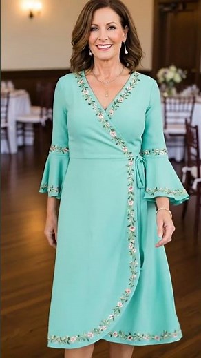 Floral Tea Length Mother of the Bride Dresses: Sophisticated Garden Wedding Guest Outfits 2026