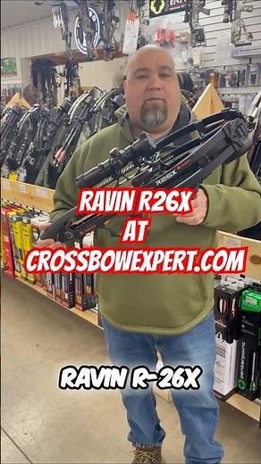 The Ravin R26X is the perfect crossbow for ground blind hunting! Get yours at CrossbowExpert.com