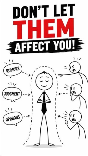 How To Become Bulletproof To Opinions #motivation #shorts #overcomeoverthinking