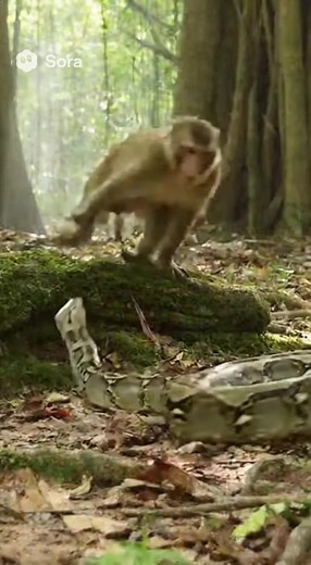 Monkey vs Snake - Battle of the Jungle Kings #MonkeyVsSnake #AnimalFight #WildlifeBattle #JungleWar #NatureShowdown #EpicFight #Survivallnstinct #WildlifeEncounter #MonkeyFight #SnakeAttack #WildAnimals #AnimalDocumentary #JungleLife #NatureBattle #AnimalShowdown #RealFight #JungleStory #KingOfJungle #WildlifeDrama #CinematicFight | Throne Wars Legends