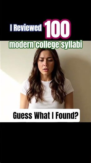 The MOST Comprehensive Investigation Into Modern College Courses