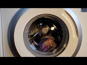 Full cycle fast loading Bosch washing machine. Washing ASMR. Laundry ASMR #laundryroutine #asmr
