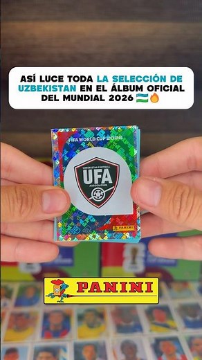 UZBEKISTÁN COMPLETA en el Álbum del Mundial 2026 😳🔥 La selección que quiere sorprender al mundo