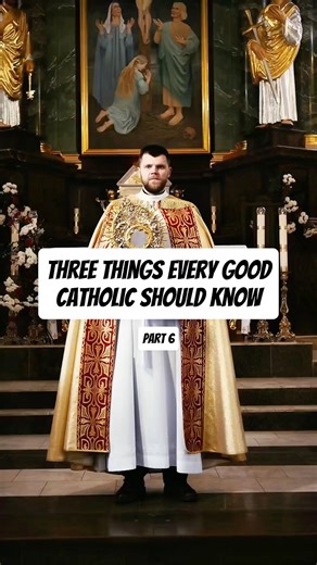 Three things EVERY good Catholic should know. Part 6. #catholicfaith #catholicism #catholic