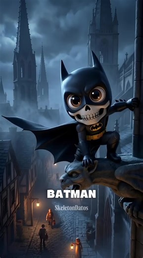 ¿Qué pasaría si BATMAN despertara en la época MEDIEVAL? #curiosidades #medieval #SkeletonDatos