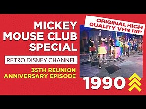 MMC 1990 | Mickey Mouse Club Special | 35th Anniversary Reunion Episode with Original Mousketeers