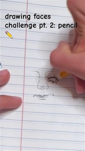 drawing faces challenge pt 2: pencil ✏️ #art #music #drawing #artdrawing #artistchallenge