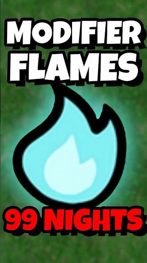 *NEW UPDATE* MODIFIER FLAMES UPDATE In 99 Nights in the Forest, New Event Flames #roblox