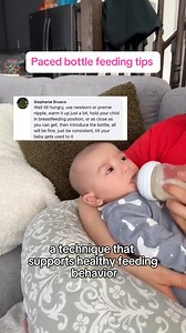 34K views · 110 reactions |  Tips for Paced Bottle Feeding Your Baby...