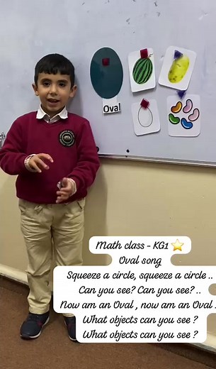 Math Class .. kg1 | American Academy - Nablus