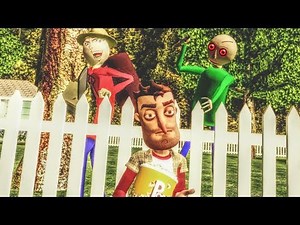 Four Baldi's Get Together In A House but One Of Them is a Murderer in Gmod! (Garry's Mod)