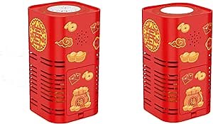 RIPTEADRY Firework Bubble Machine | Automatic Maker Toys with Music and Colorful Light Electric Bubbles for Outdoor Activities, Party Favor ,Festival New Year Decoratio(no Liquid)