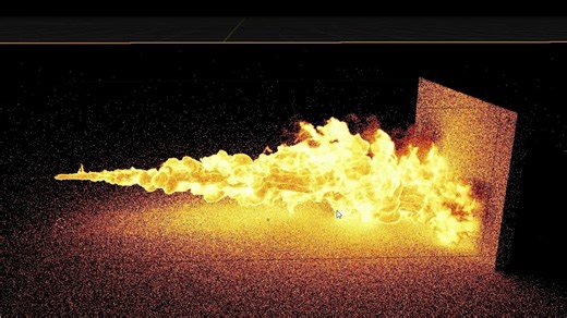 Blender逼真的火焰VFX特效！