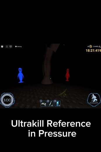 Ultrakill Reference in Roblox Pressure