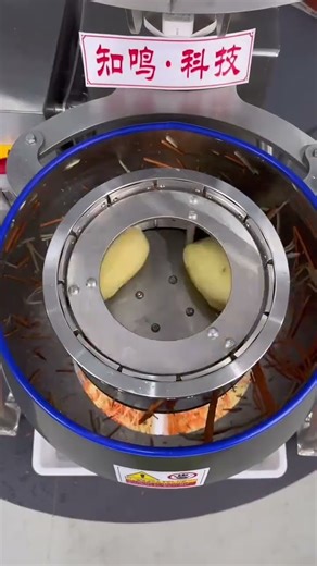 Fully automatic potato slicer, the core of kitchen efficiency!