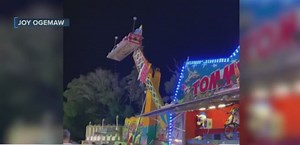 Carnival ride goes out-of-control and witnesses rush to hold it down