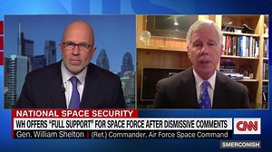 White House Press Sec. Jen Psaki faced criticism that she had mocked the United States Space Force in a briefing. Retired Gen. William Shelton, former commander of the Air Force Space Command, the organization that became Space Force, says it is crucial. “There are all kinds of things that we … do uniquely from space. And I think that we are head and shoulders above other countries in terms of our capability … Where I think we really need to play a little catchup here is defending those assets f