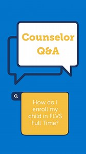 1.6K views · 5 comments | Thinking about enrolling in FLVS Full Time? Get the details directly from Anne Flenner, manager of school counseling. Enrollment for FLVS Full Time is now open through July 18. Apply today: https://bit.ly/4noQHZu #FLVSFullTime #OnlineLearning #SchoolCounselor #EnrollmentHelp #VirtualSchool | Florida Virtual School - FLVS | Facebook