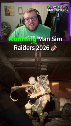 Running Man Sim🏃‍♂️ #arcraiders #shorts #embark #gaming #gamer #kickstreaming #trending #pc #funny